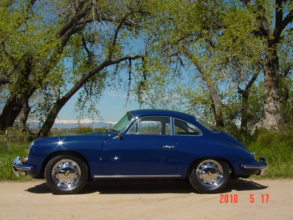64 Porsche 356 SC after picture